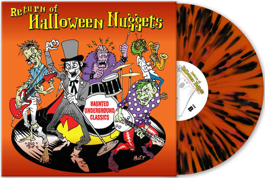 Return of Halloween Nuggets (Compilation) Orange & Black Splatter Vinyl