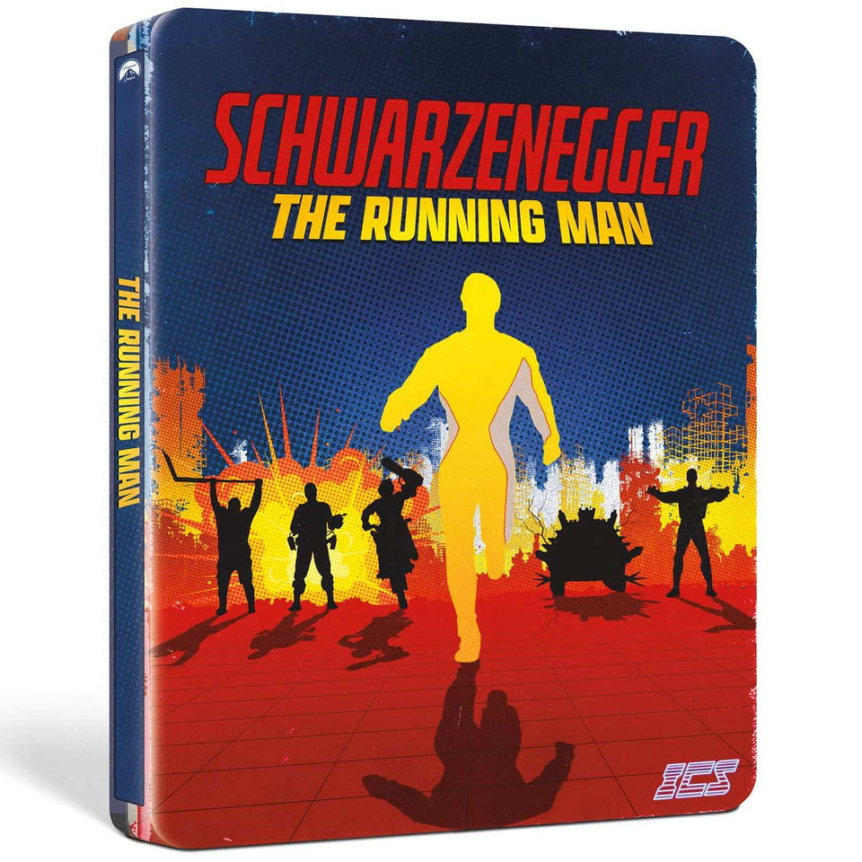 The Running Man (1987) UK Limited Steelbook w/ Slipcover - 4K UHD