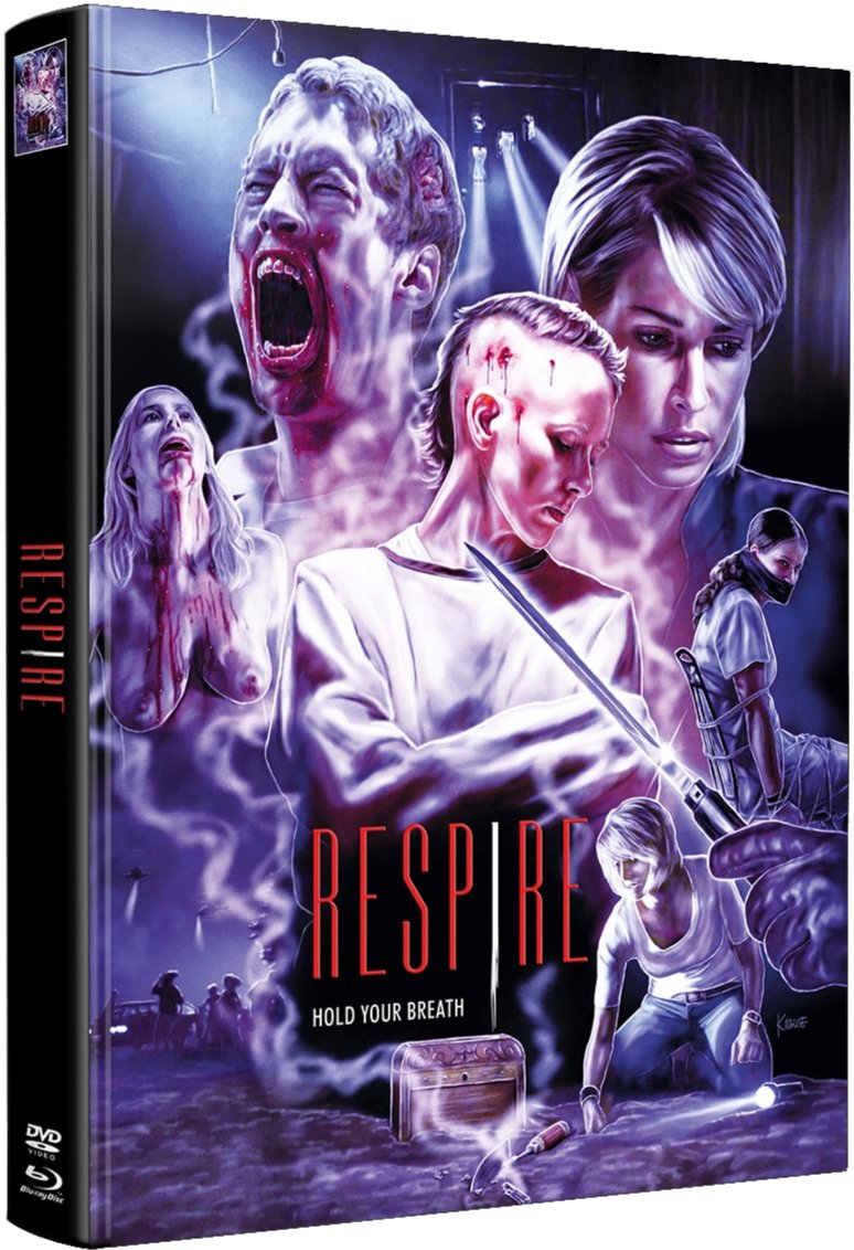 PRE-ORDER Respire (2009) LE 100 Padded Mediabook - Blu-ray Region B