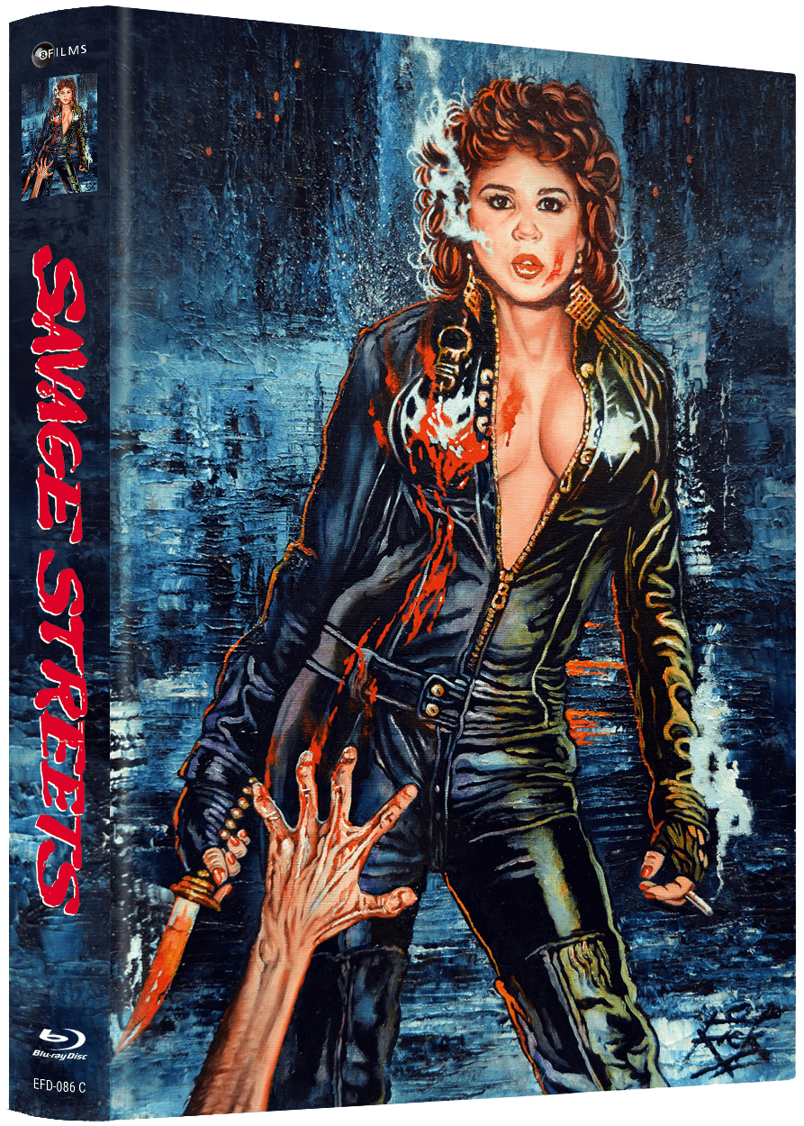 Savage Streets (1984) LE 222 Mediabook - Blu-ray Region B