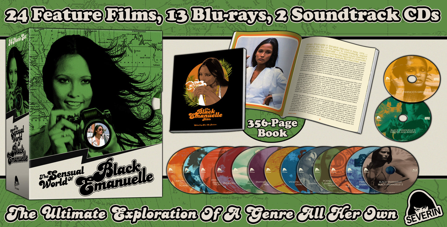 The Sensual World Of Black Emanuelle (24 Films) 15-Disc Box Set - Blu-ray