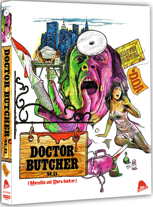 Doctor Butcher M.D. / Zombie Holocaust - LE Slipcover - 4K UHD / Blu-ray