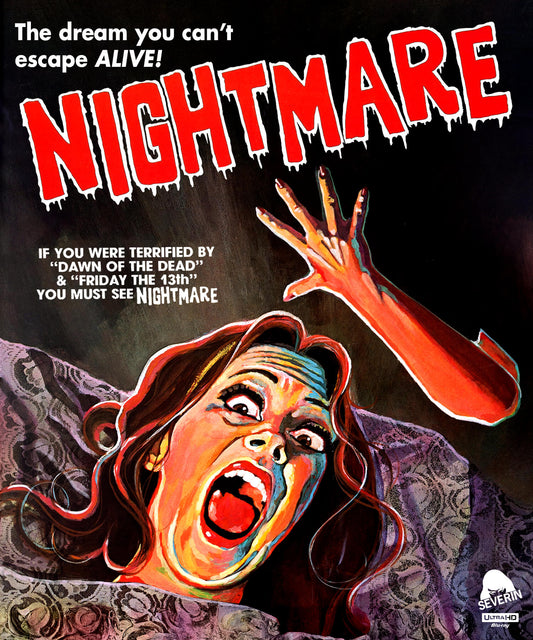 Nightmare (1981) Severin 4K UHD / Blu-ray Region Free