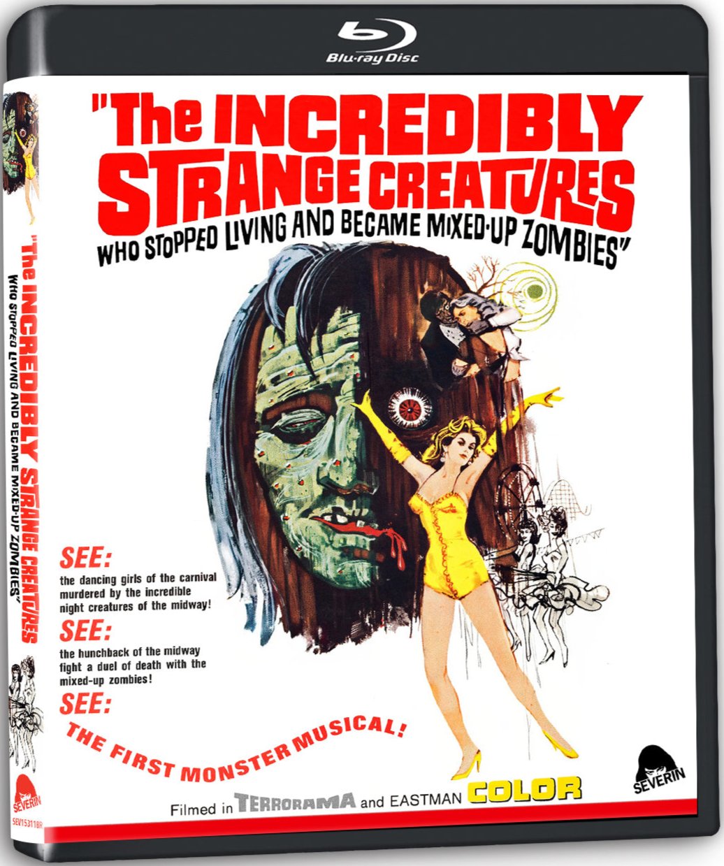 The Incredibly Strange Creatures Who Stopped Living And Became Mixed-up Zombies!!? (1964) Severin Blu-ray Region Free