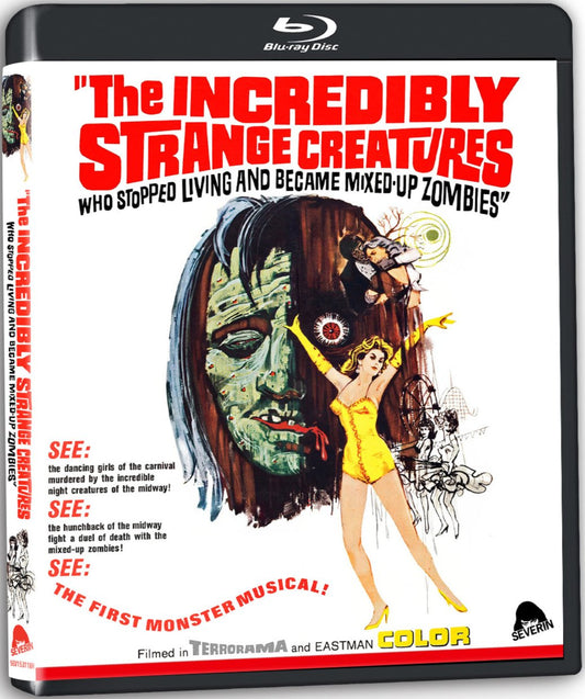 The Incredibly Strange Creatures Who Stopped Living And Became Mixed-up Zombies!!? (1964) Severin Blu-ray Region Free