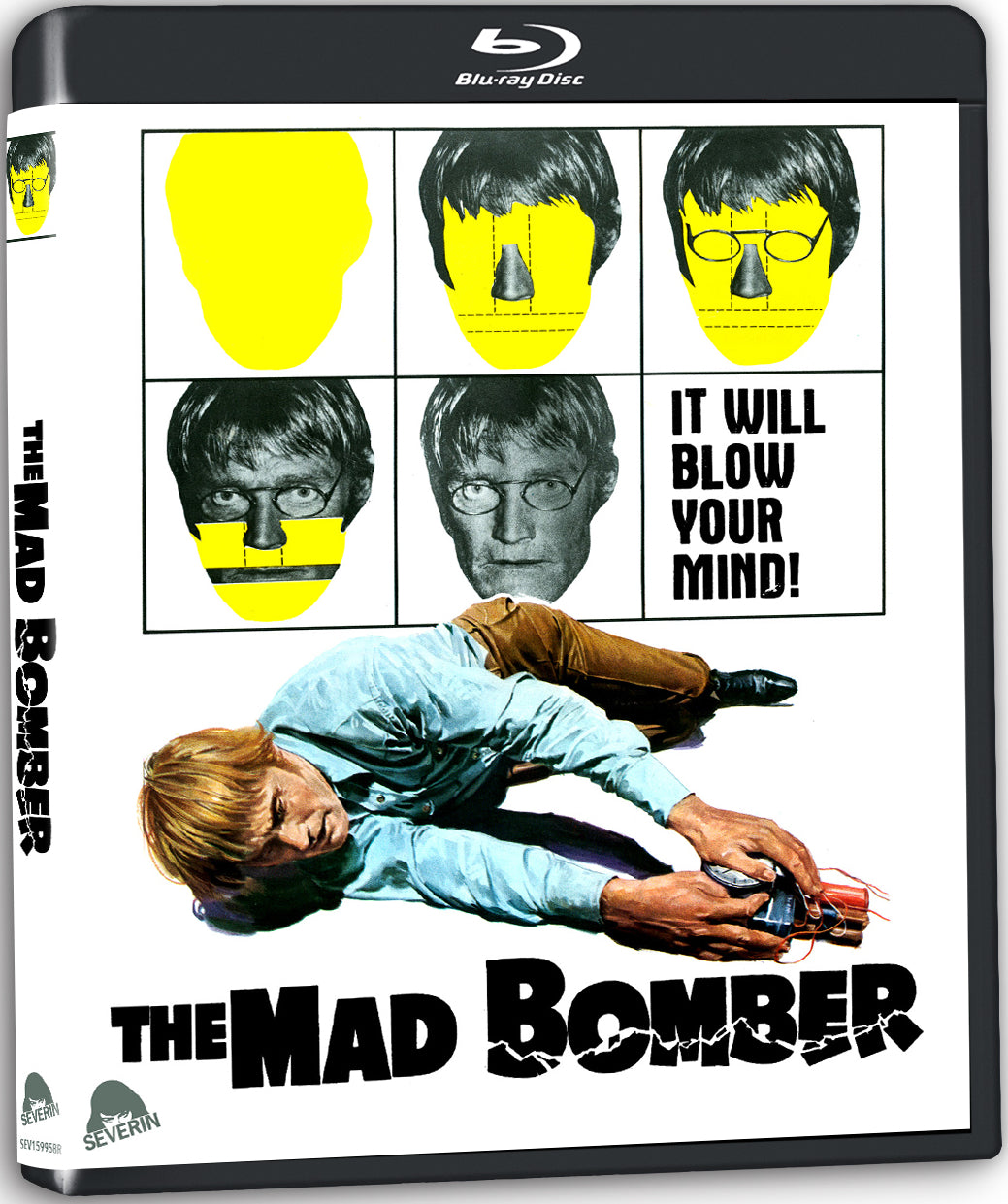 PRE-ORDER The Mad Bomber (1973) Severin Blu-ray Region Free