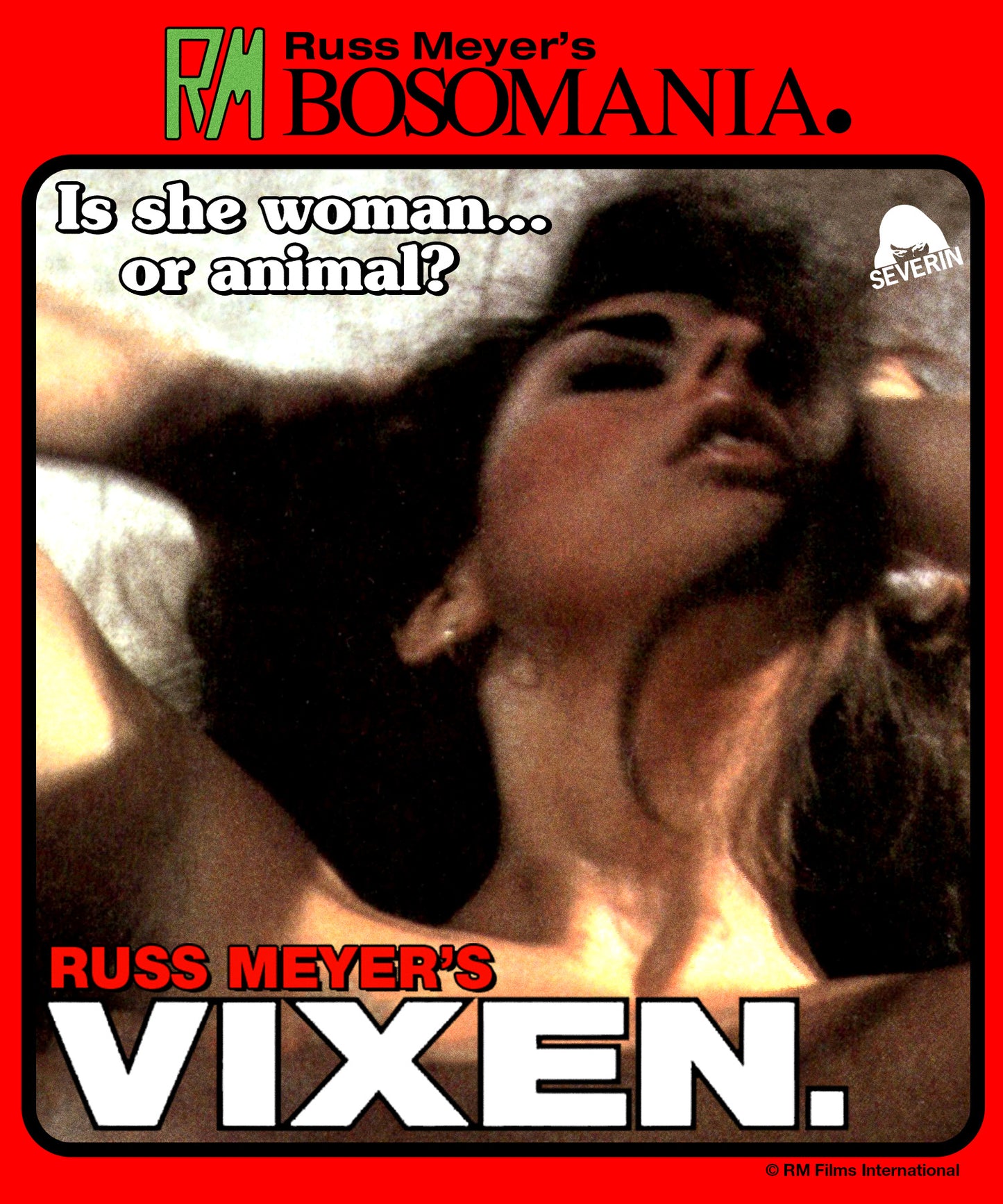 PRE-ORDER Russ Meyer's Vixen (1968) w/ Slipcover Severin - 4K UHD / Blu-ray Region Free