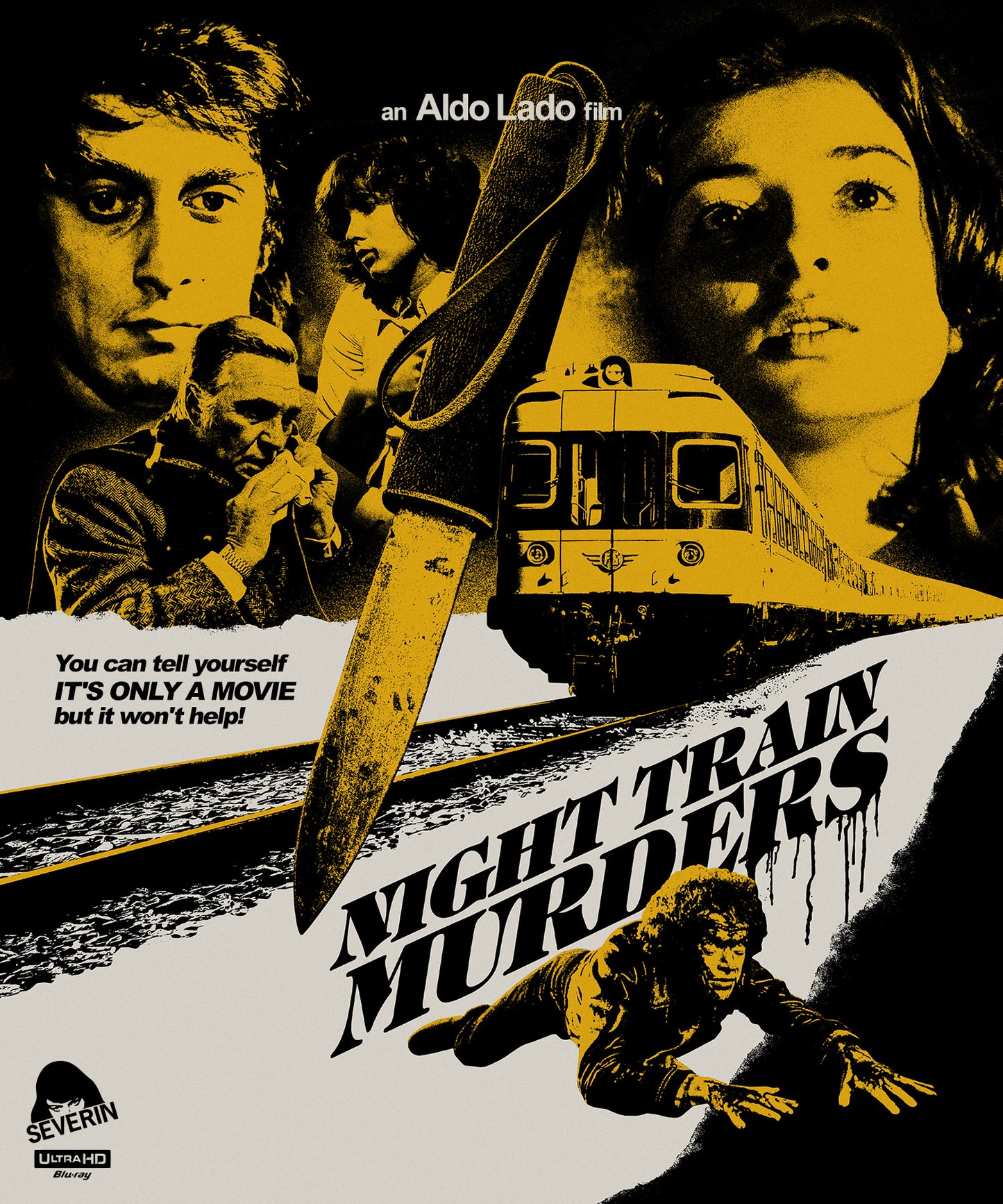 PRE-ORDER Night Train Murders (1975) Severin - 4K UHD / Blu-ray Region A