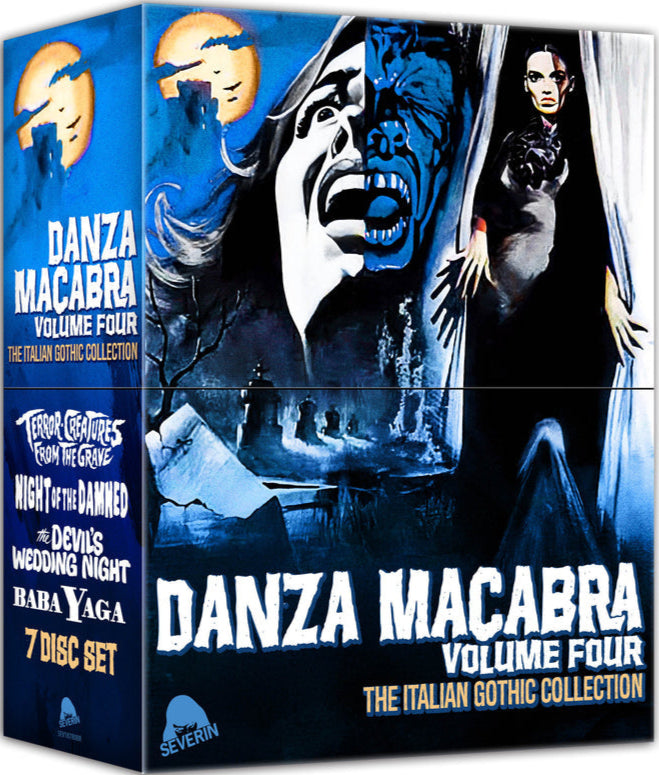 Danza Macabra Volume Four: The Italian Gothic Collection (4 Films) Limited Box Set Severin - Blu-ray Region Free