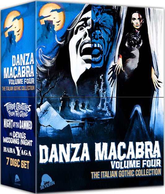 Danza Macabra Volume Four: The Italian Gothic Collection (4 Films) Limited Box Set Severin - Blu-ray Region Free