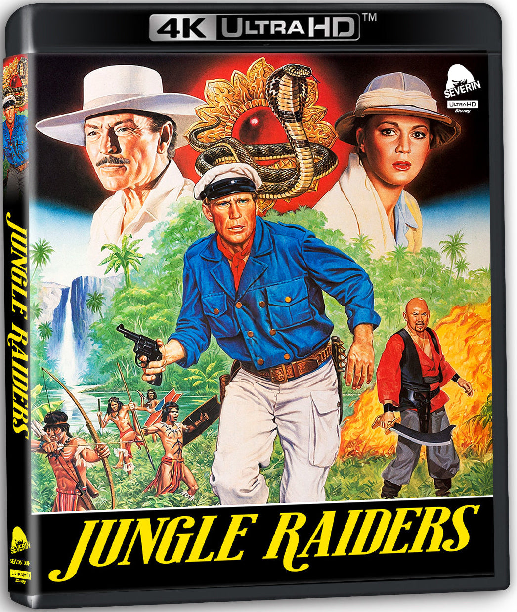 PRE-ORDER Jungle Raiders (1985) Severin - 4K UHD / Blu-ray Region A