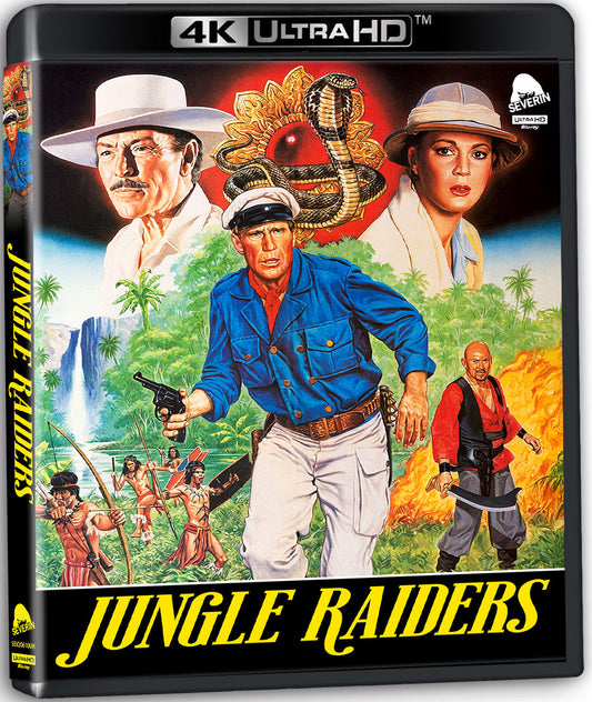 PRE-ORDER Jungle Raiders (1985) Severin - 4K UHD / Blu-ray Region A