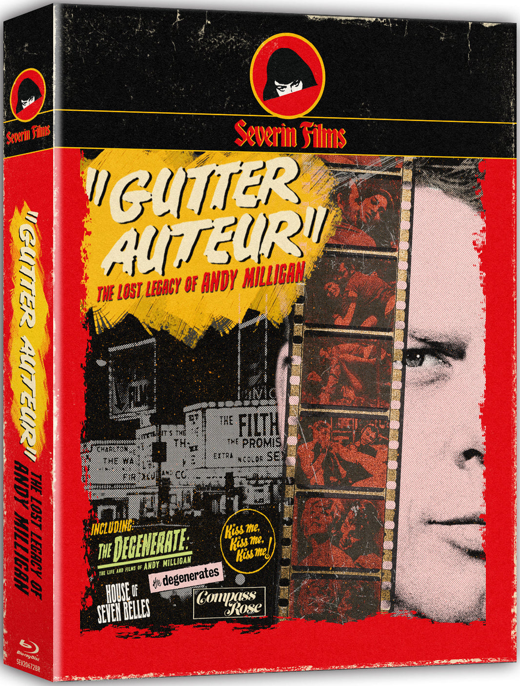 PRE-ORDER Gutter Auteur: The Lost Legacy Of Andy Milligan - 3-Disc Severin - Blu-ray