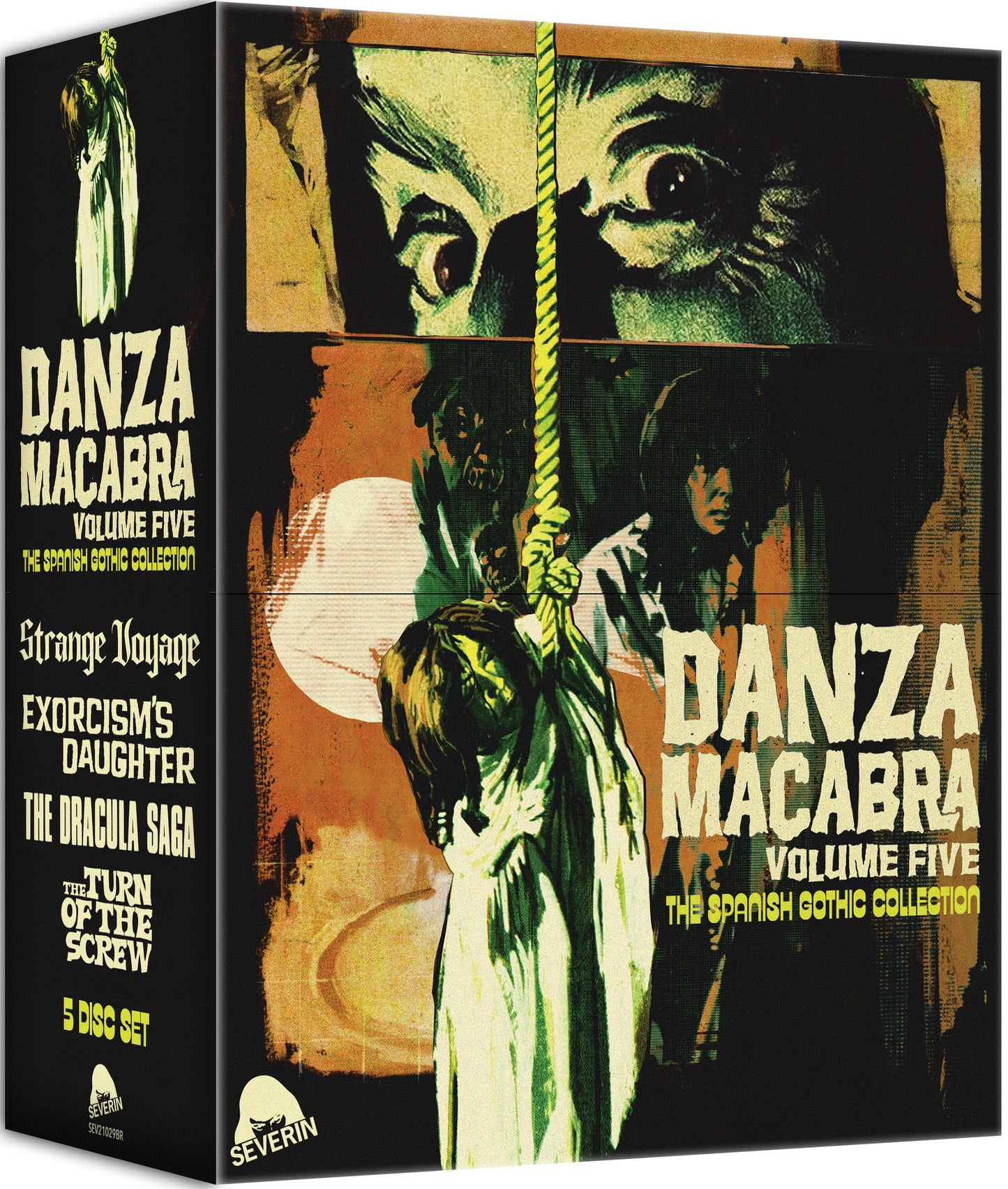 PRE-ORDER Danza Macabra Volume Five: The Spanish Gothic Collection - Severin Box Set - Blu-ray