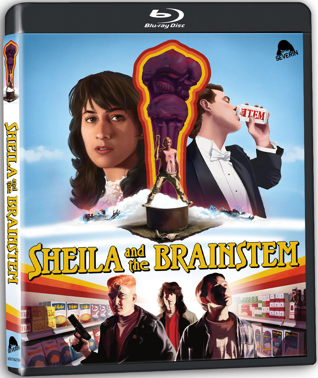 PRE-ORDER Sheila And The Brainstem (1989) Severin - Blu-ray