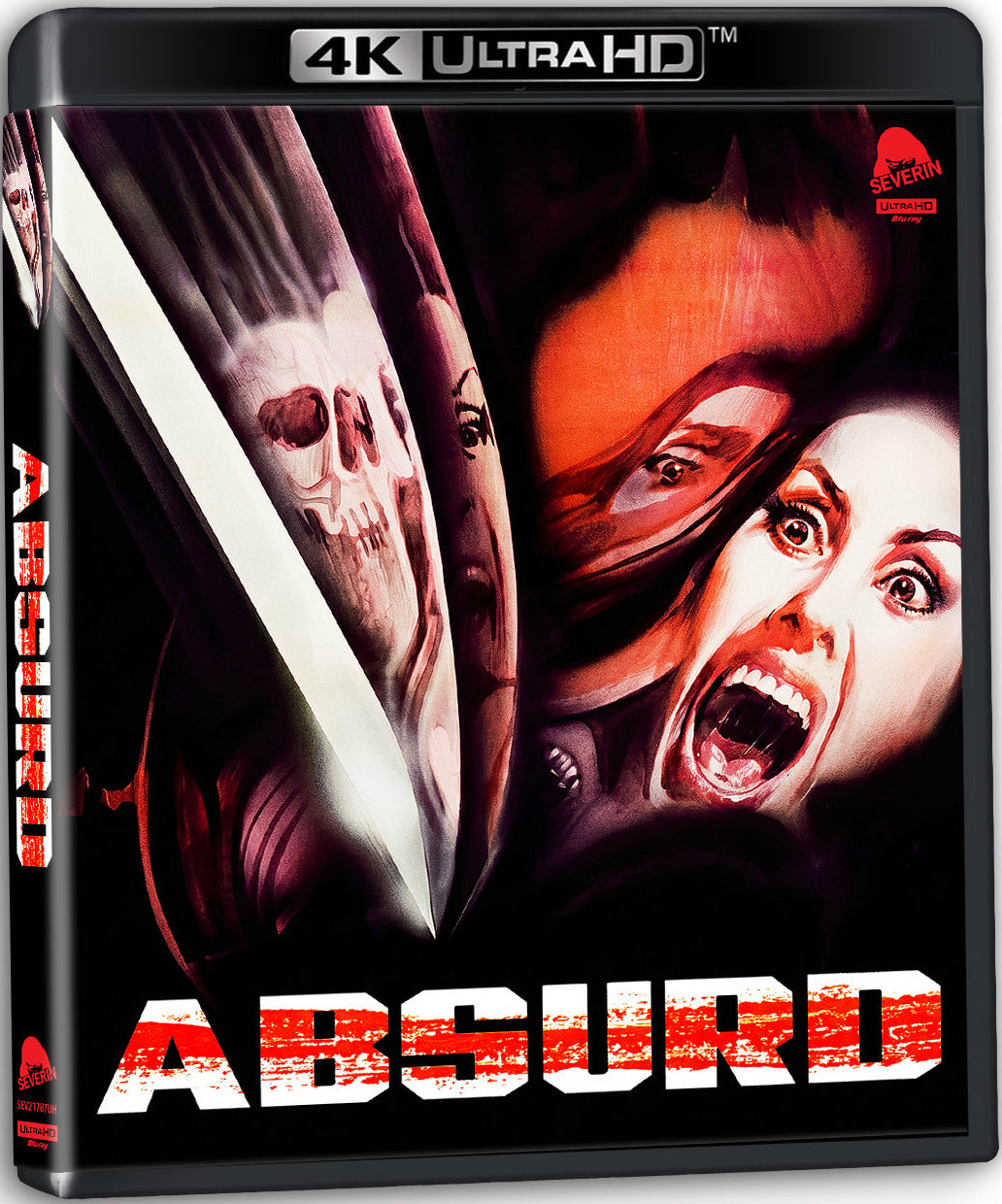 PRE-ORDER Absurd (1981) Severin - 4K UHD / Blu-ray
