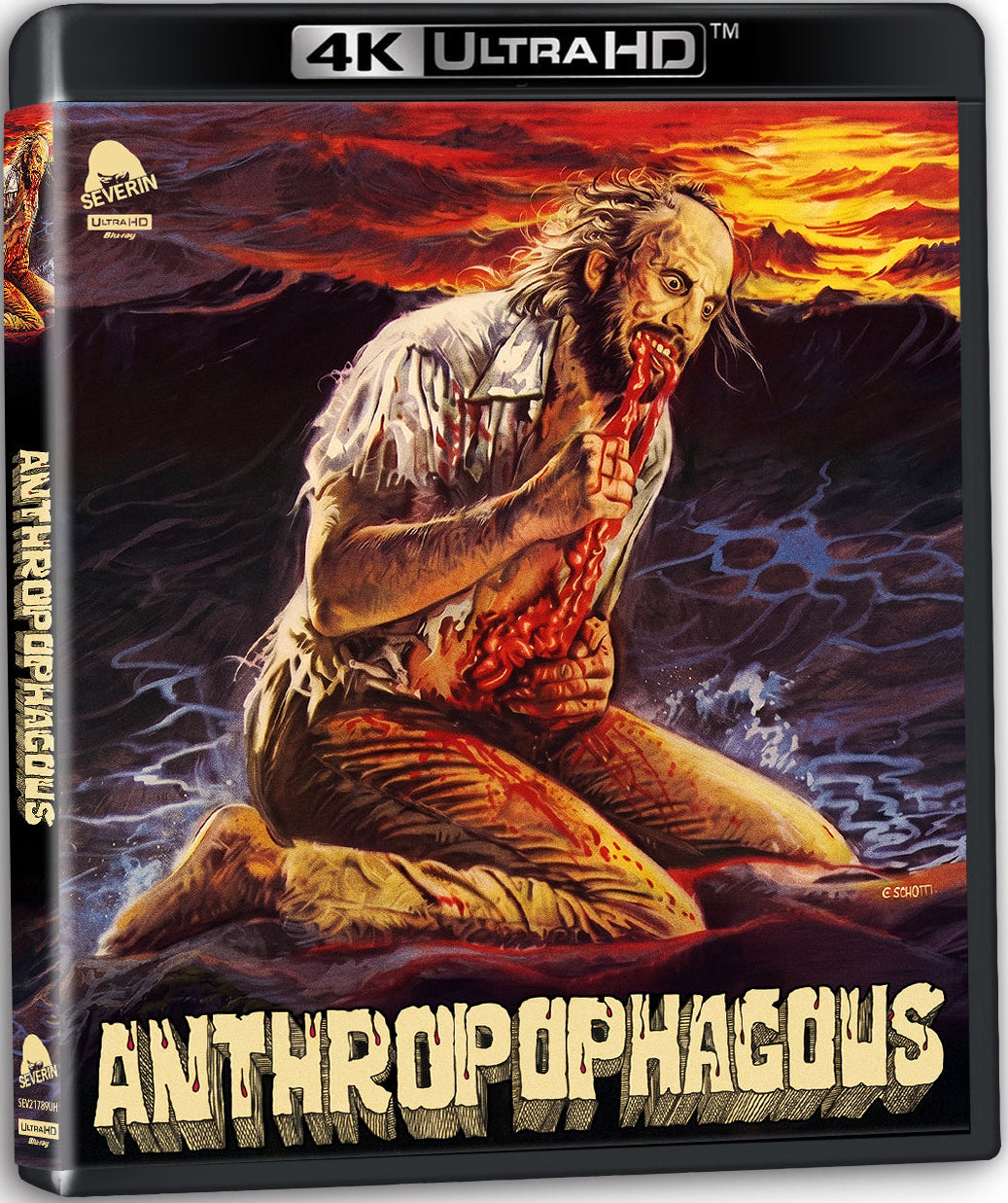 PRE-ORDER Anthropophagous (1980) Severin - 4K UHD / Blu-ray