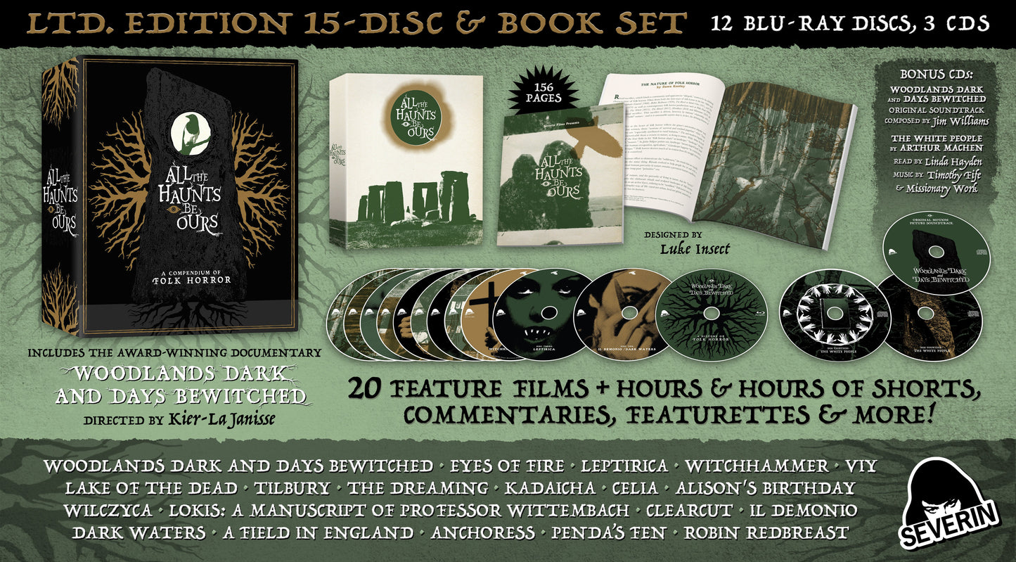 All The Haunts Be Ours: A Compendium Of Folk Horror (20 Films) LE Box Set - Blu-ray