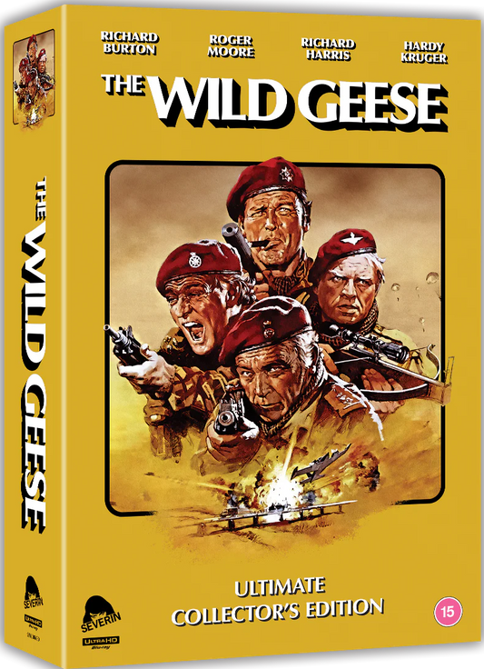 The Wild Geese (1978) Severin UK Limited Edtion - 4K UHD / Blu-ray Region Free