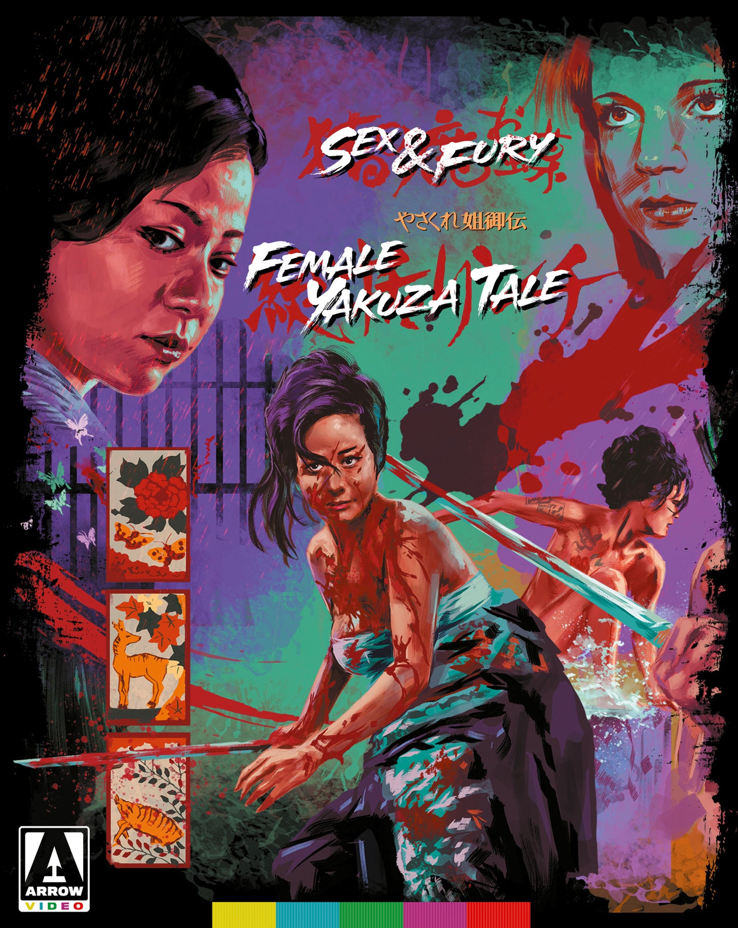 PRE-ORDER Sex and Fury / Female Yakuza Tale - LE Slipcover Arrow UK - Blu-ray Region B