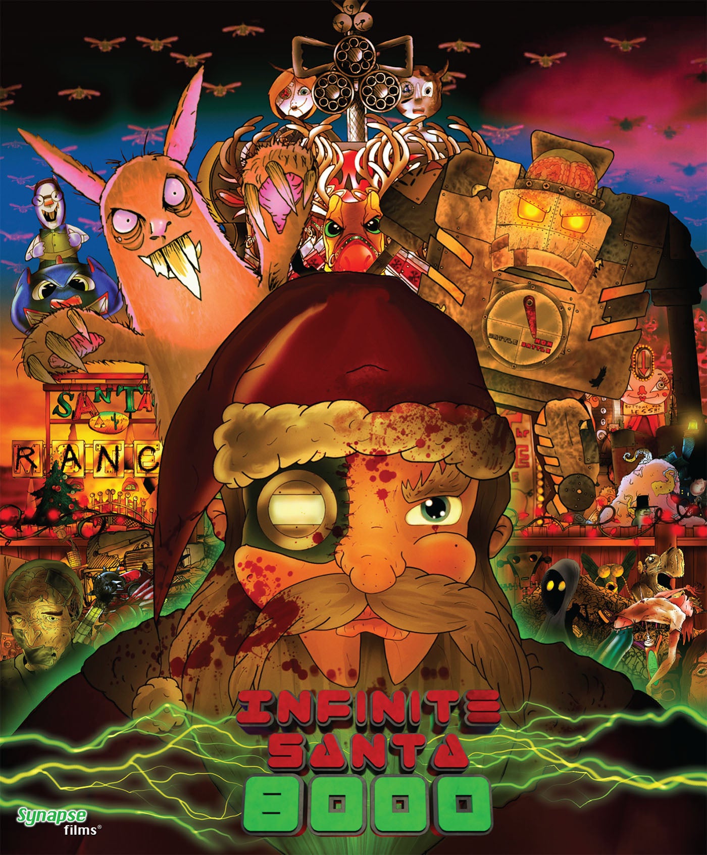 PRE-ORDER The Infinite Santa (2013) Synapse Blu-ray Region Free