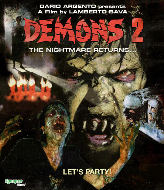 Demons 2 (1986) Synapse Blu-ray Region Free