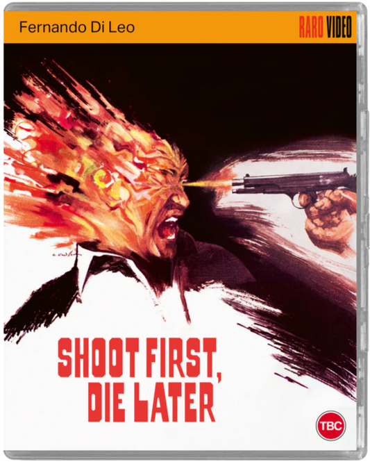 PRE-ORDER Shoot First, Die Later (1974) LE Raro UK - Blu-ray Region Free