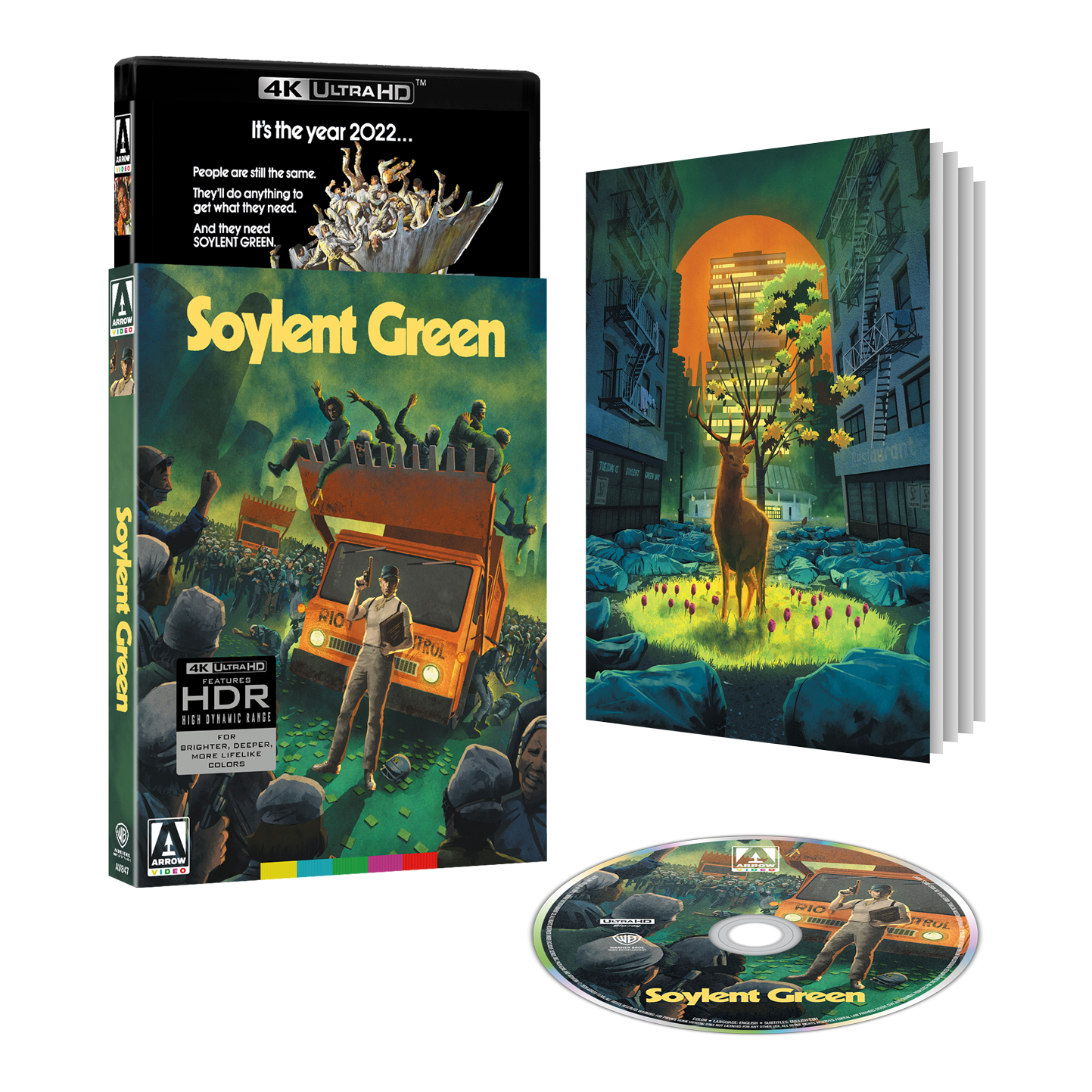 PRE-ORDER Soylent Green (1973) LE Slipcover Arrow US - 4K UHD