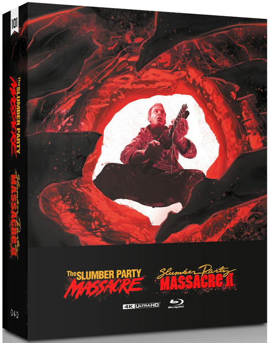 PRE-ORDER Slumber Party Massacre 1 & 2 - Limited Edition 101 FIlms - 4K UHD