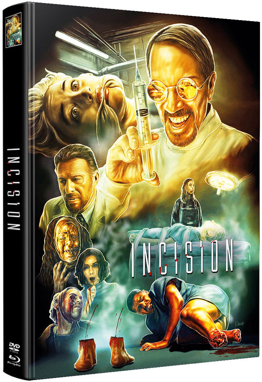 Incision (2020) LE 144 Padded Mediabook - Blu-ray Region B