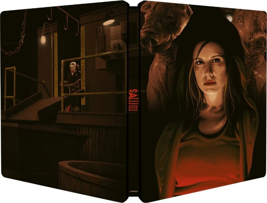 PRE-ORDER Saw III (2006) UK Limited Edition Steelbook - 4K UHD / Blu-ray Region B