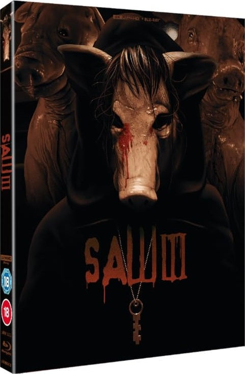 PRE-ORDER Saw III (2006) UK Limited Edition Steelbook - 4K UHD / Blu-ray Region B