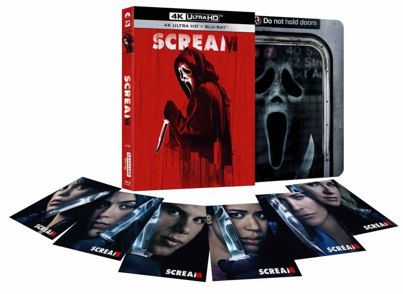 Scream VI (2023) Limited Edition Slipcover Steelbook - 4K UHD / Blu-ray Region B