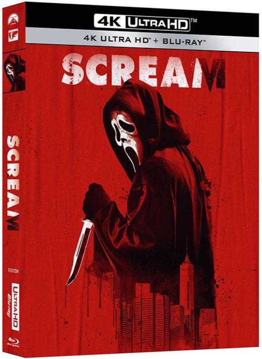 Scream (2022) Limited Edition Steelbook - 4K UHD / Blu-ray Region B