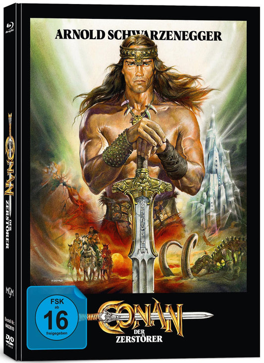 Conan The Destroyer (LE Mediabook. Blu-ray Region B)