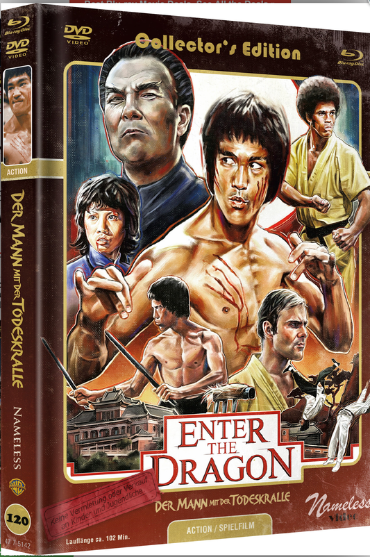 Enter The Dragon (LE 500. Mediabook - Cover C. Blu-ray Region B)