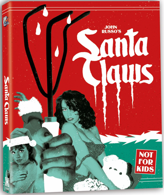 Santa Claws (1996) LE 2000 Slipcover Terror Vision - Blu-ray Region Free