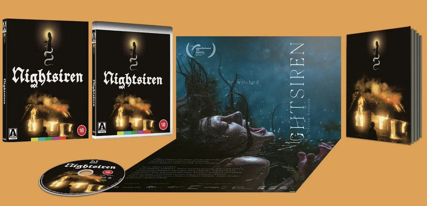 Nightsiren (2022) LE w/ Slipcover Arrow UK - Blu-ray Region B