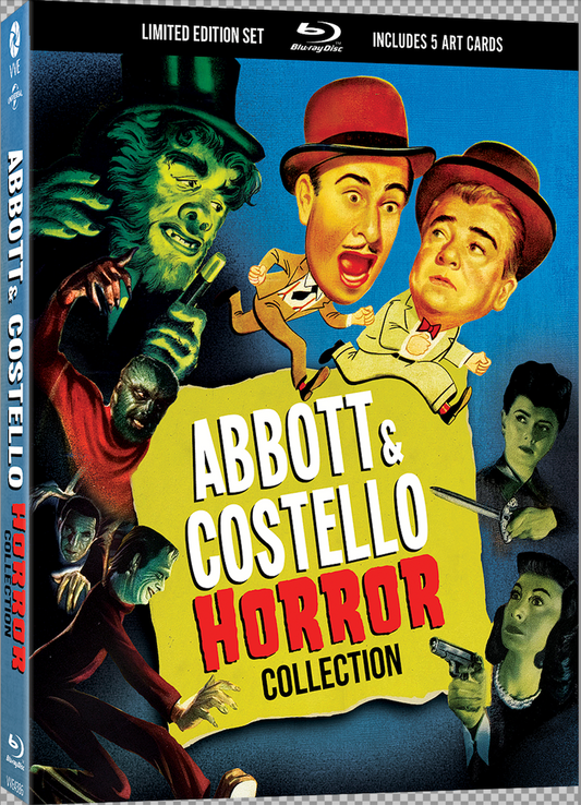 Abbott and Costello: Horror Collection (5 Films) Limited Edition Lenticular Hardcase - Blu-ray Region Free