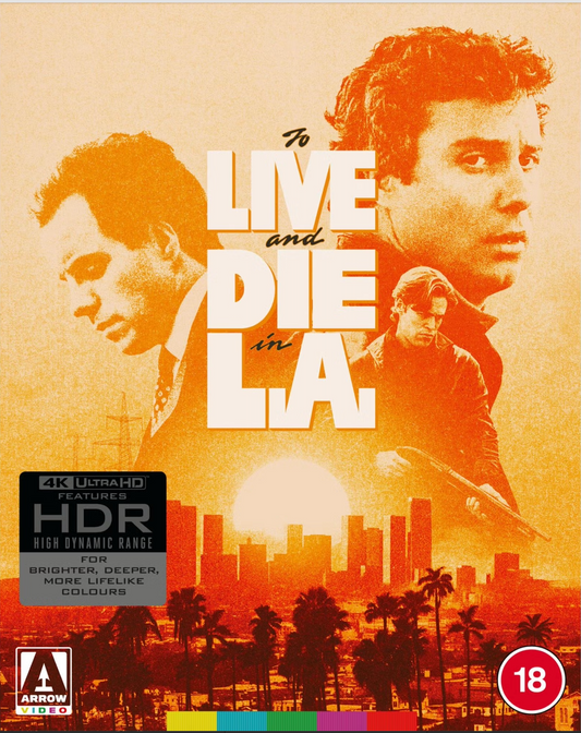 PRE-ORDER To Live and Die in LA (1985) LE Slipcover Arrow UK - 4K UHD