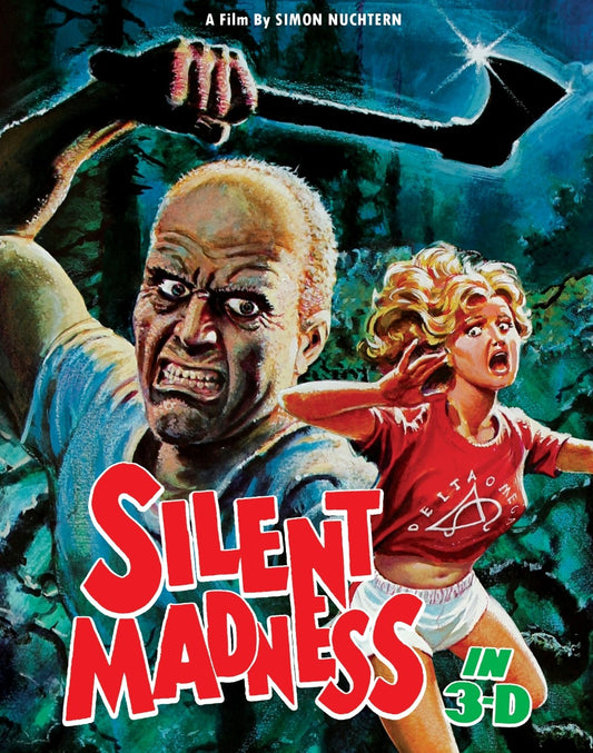 SIlent Madness 2D & 3D (1984) Used - Vinegar Syndrome w/ Slipcover Blu-ray Region Free