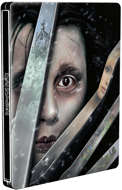 Edward Scissorhands (1990) UK Limited Edition Steelbook - 4K UHD / Blu-ray Region Free