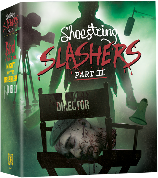 PRE-ORDER Shoestring Slashers Part II (3 Films) Limited 2000 Box Set Terror Vision - Blu-ray Region Free