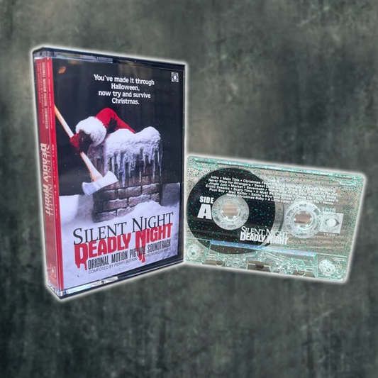 Silent Night, Deadly Night (1984) Clear Green Sparkle Shell Cassette