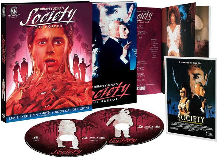 Society (1989) Limited Edition 1000 Hard Box - Blu-ray Region B