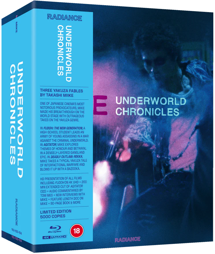 PRE-ORDER Underworld Chronicles (3 Films) Limited Edition Box Set Radiance UK - 4K UHD / Blu-ray Region B