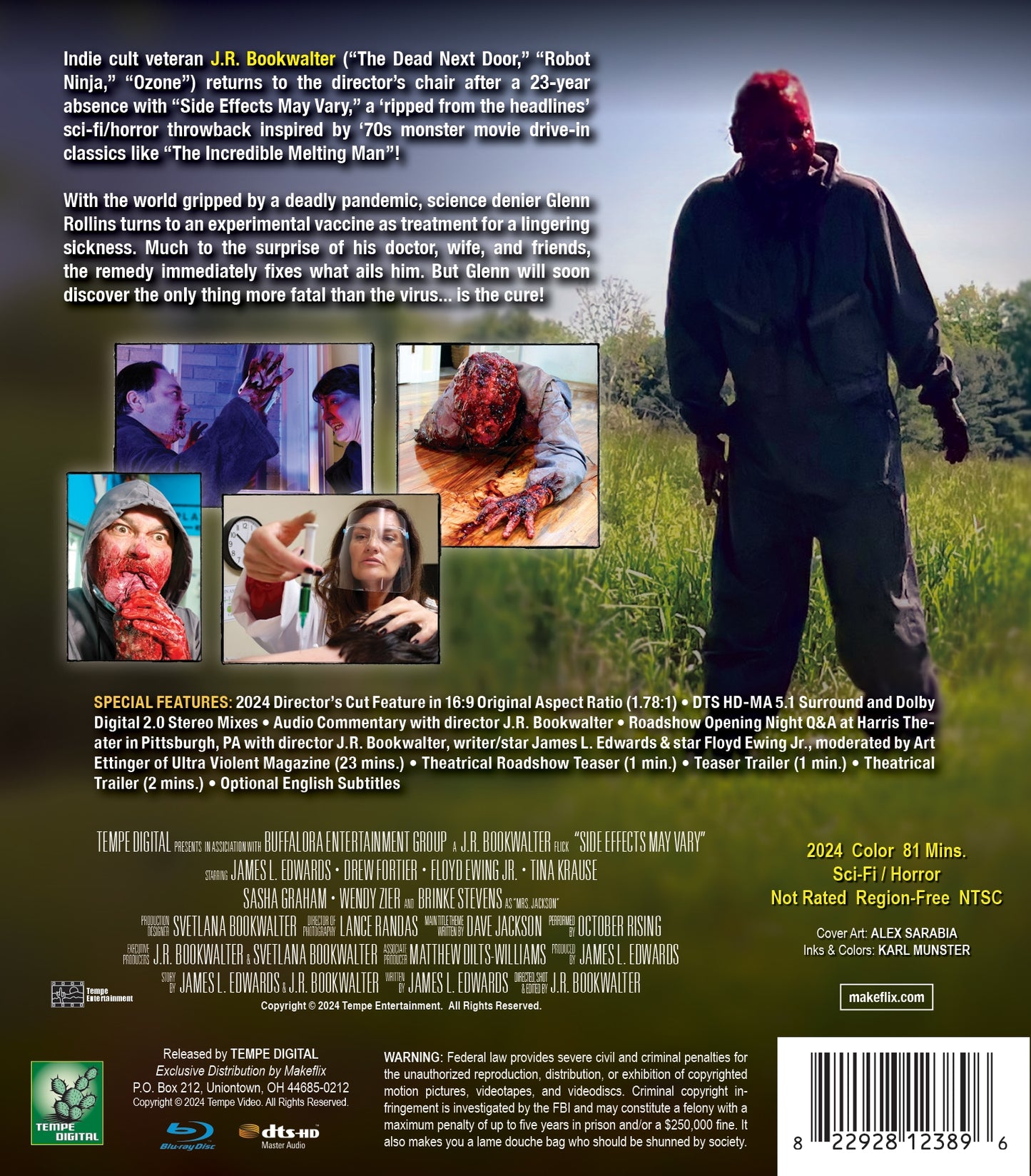 Side Effects May Vary (2024) Tempe Digital - Blu-ray Region Free