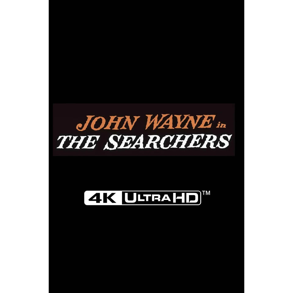 PRE-ORDER The Searchers (1956) UK Limited Edition Steelbook - 4K UHD / Blu-ray Region Free