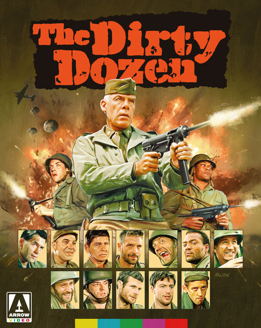 PRE-ORDER The Dirty Dozen (1967) LE Slipcover Arrow US - Blu-ray