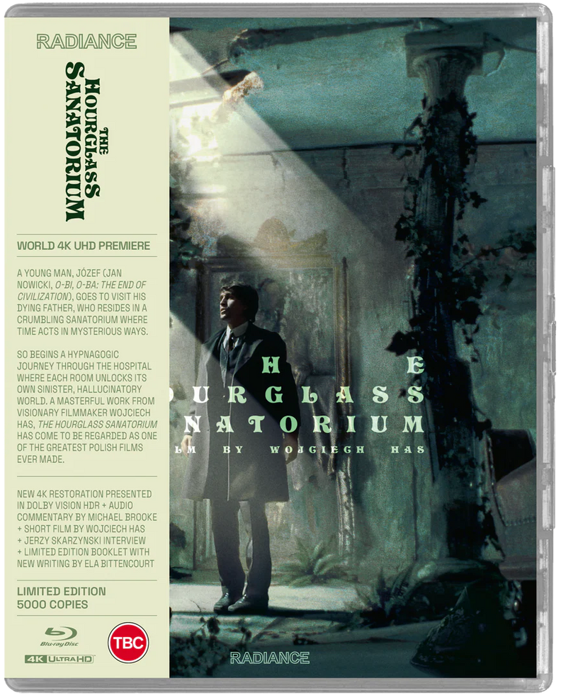 PRE-ORDER The Hourglass Sanatorium (1973) Limited Edition Radiance UK - 4K UHD / Blu-ray Region B